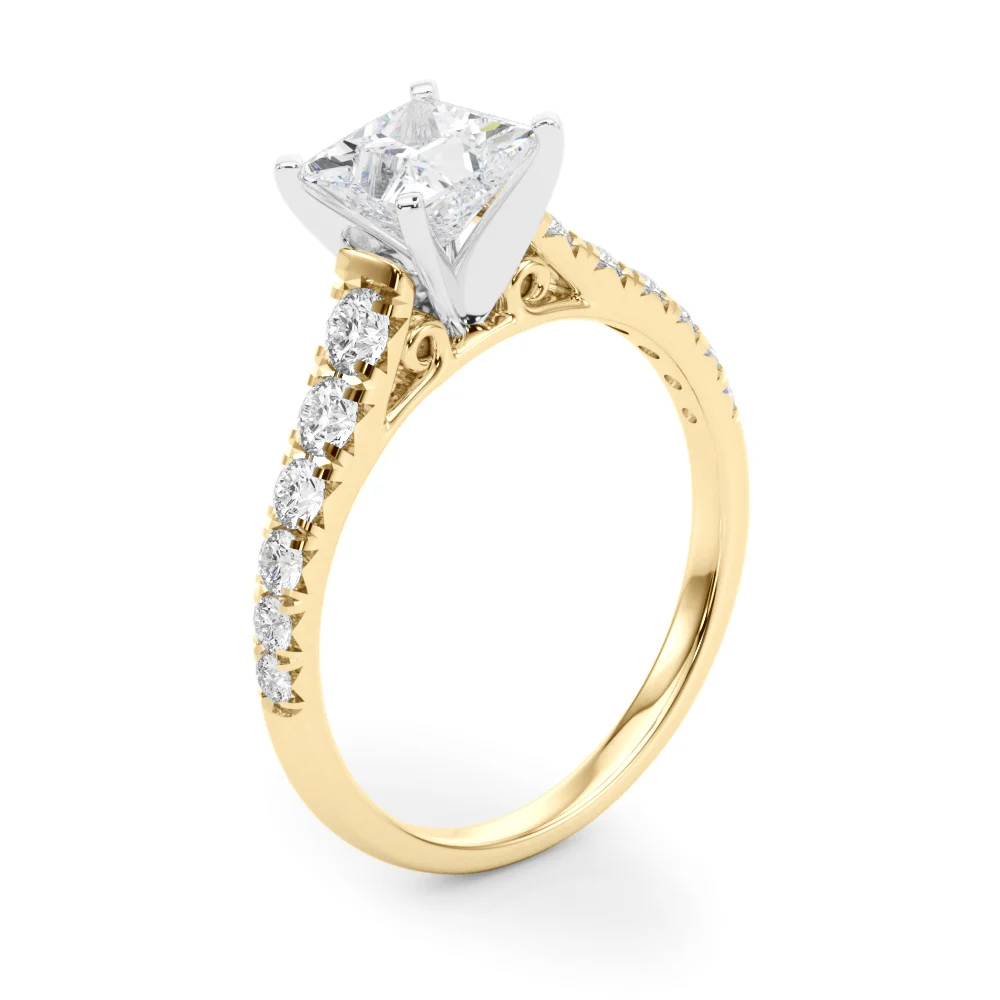 Graduated Diamond Engagement Ring - Image 69