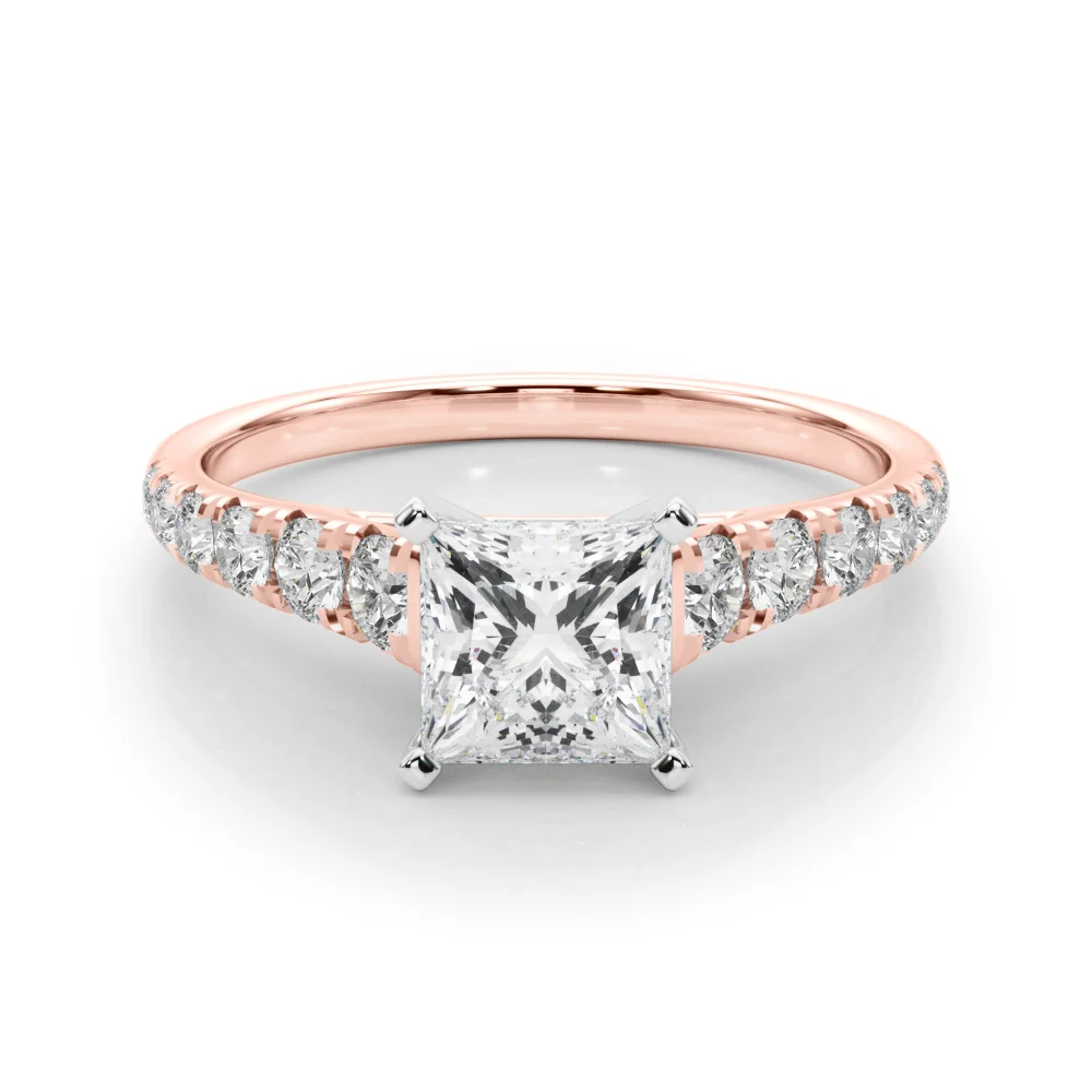 Graduated Diamond Engagement Ring - Image 73