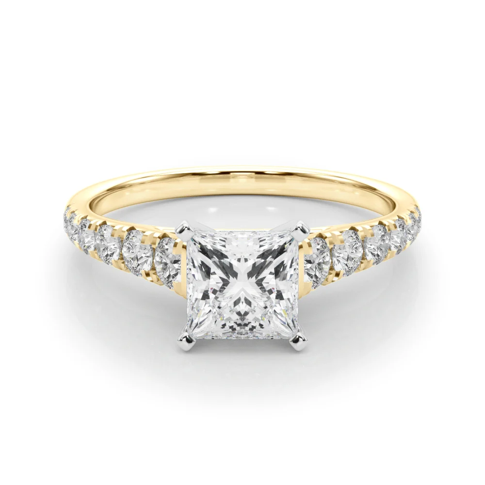 Graduated Diamond Engagement Ring - Image 68