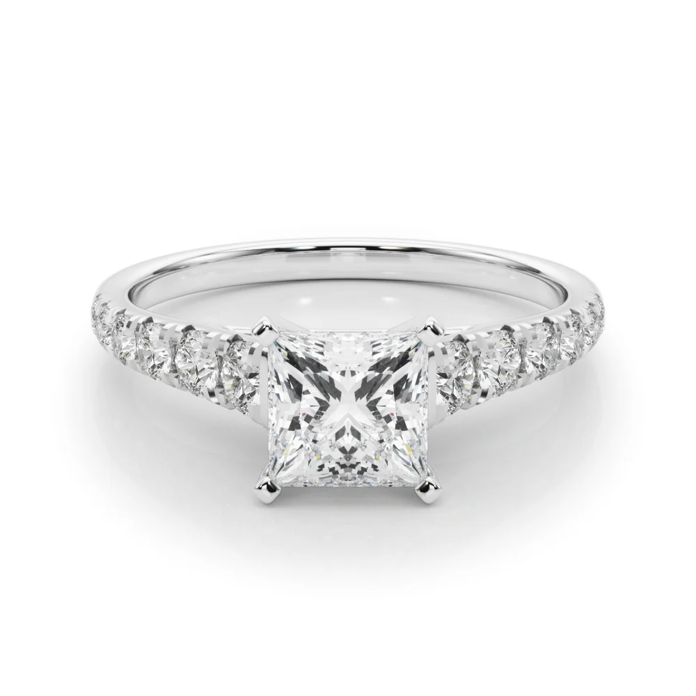 Graduated Diamond Engagement Ring - Image 63