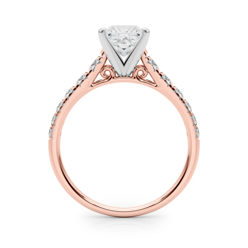 Graduated Diamond Engagement Ring - Image 72
