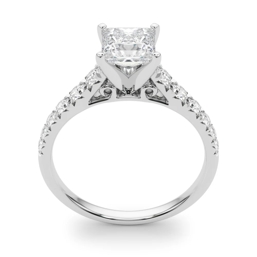 Graduated Diamond Engagement Ring - Image 65