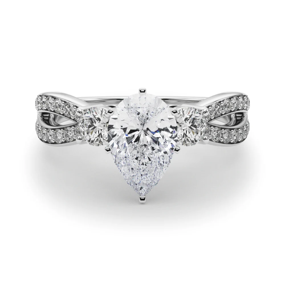 Split Shank Round Diamond Engagement Ring - Image 78