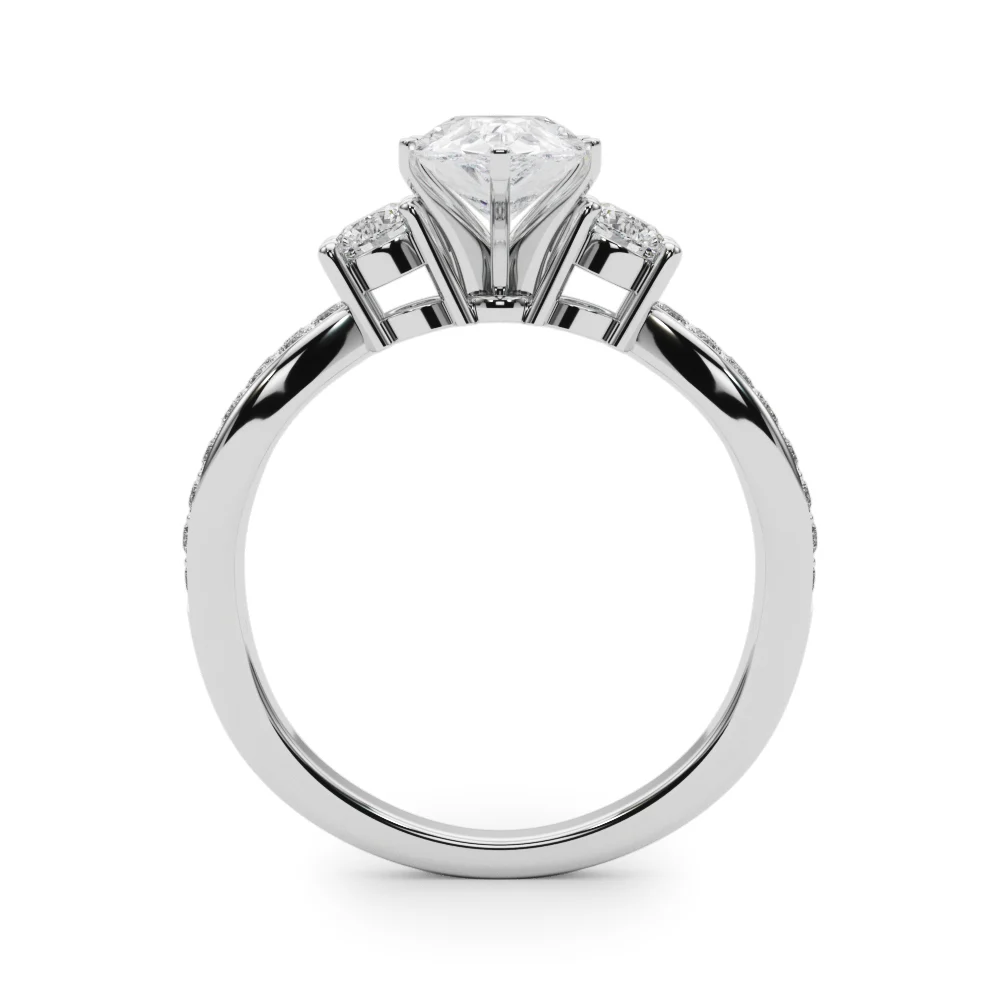 Split Shank Round Diamond Engagement Ring - Image 77