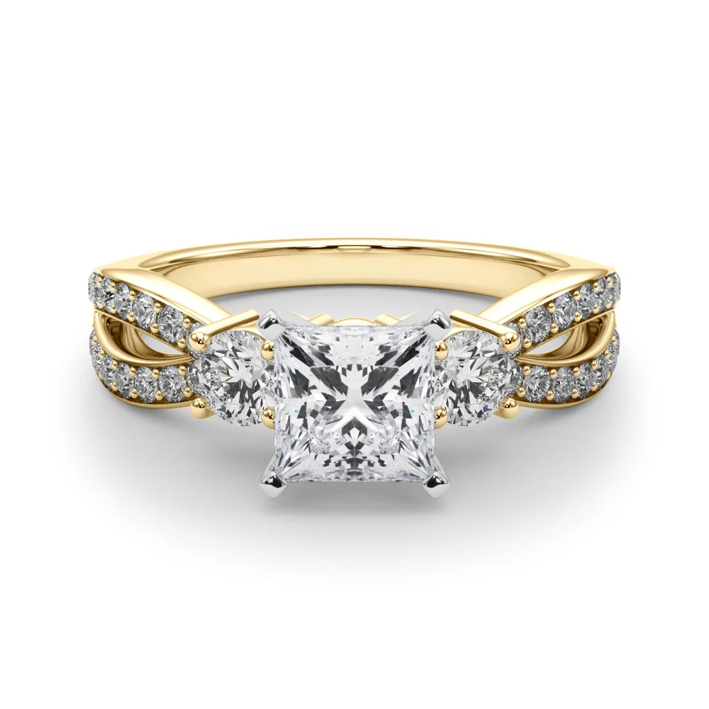 Split Shank Round Diamond Engagement Ring - Image 68