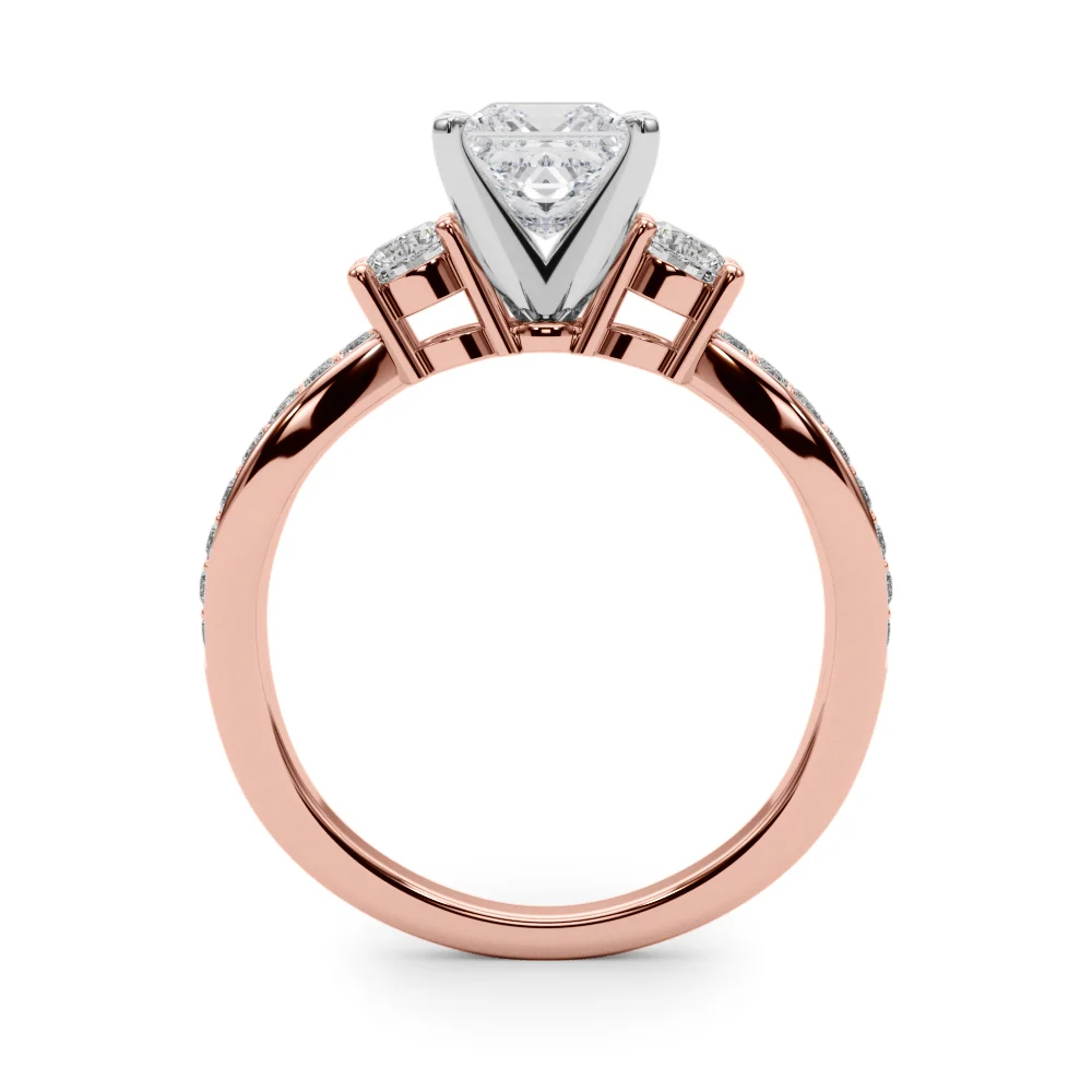 Split Shank Round Diamond Engagement Ring - Image 72