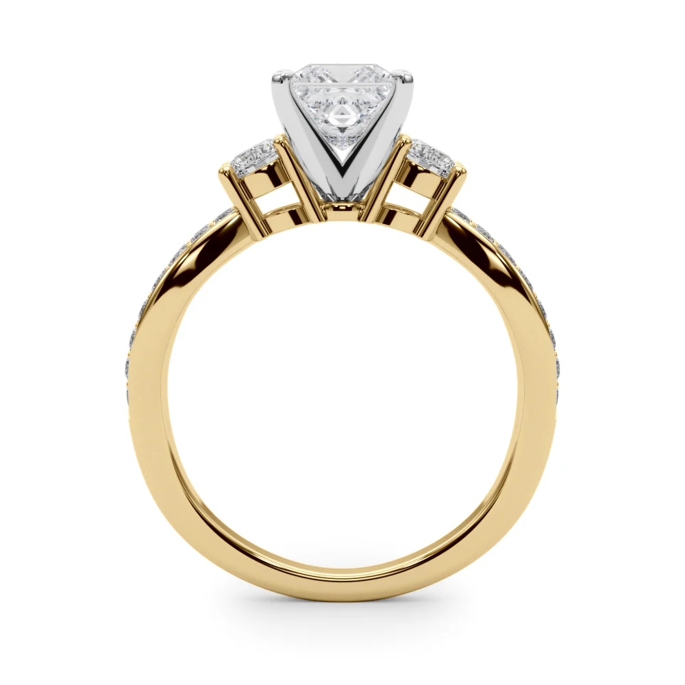 Split Shank Round Diamond Engagement Ring - Image 67