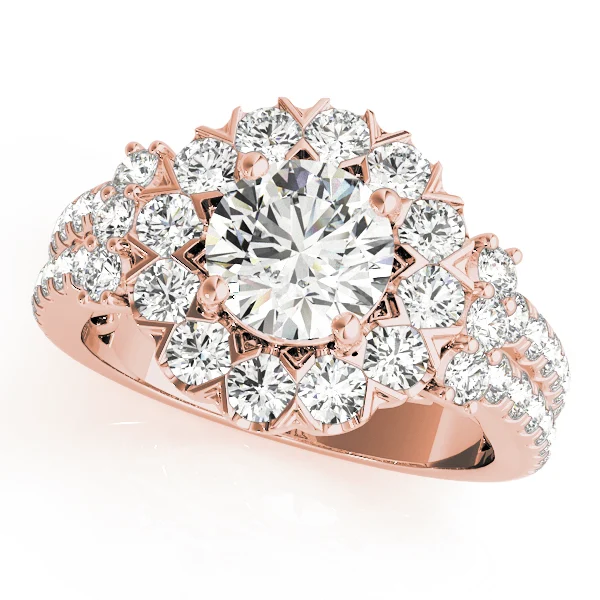 Vintage Accented Halo Engagement Rings - Image 7