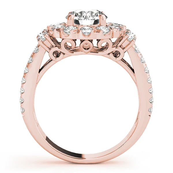 Vintage Accented Halo Engagement Rings - Image 8