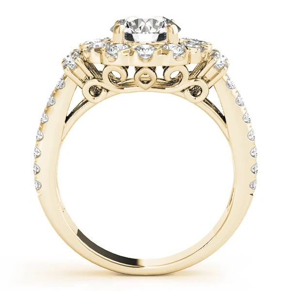 Vintage Accented Halo Engagement Rings - Image 5