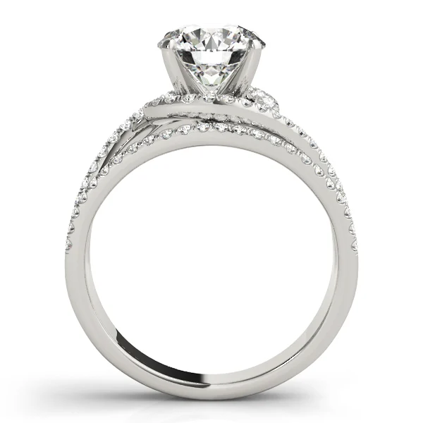 Bypass Multirow Engagement Ring - Image 2