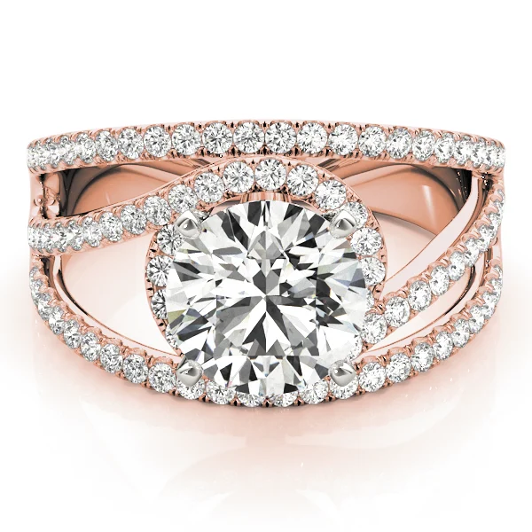 Bypass Multirow Engagement Ring - Image 12