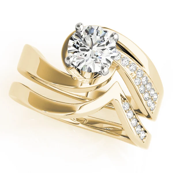 Bypass Accented Engagement Ring - Image 6