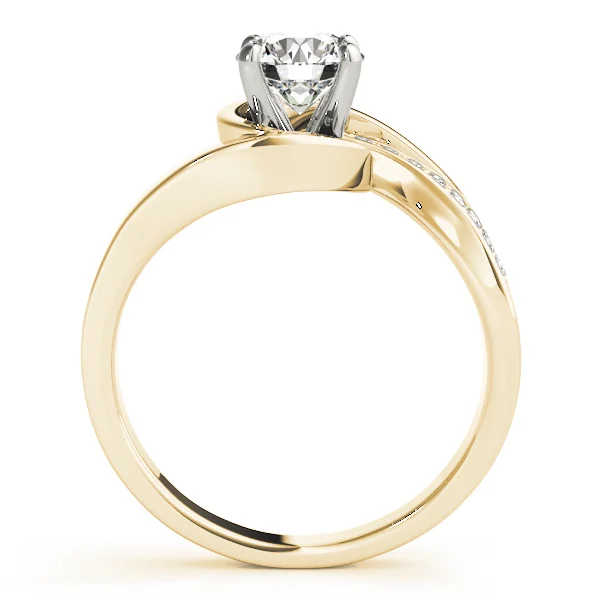Bypass Accented Engagement Ring - Image 5