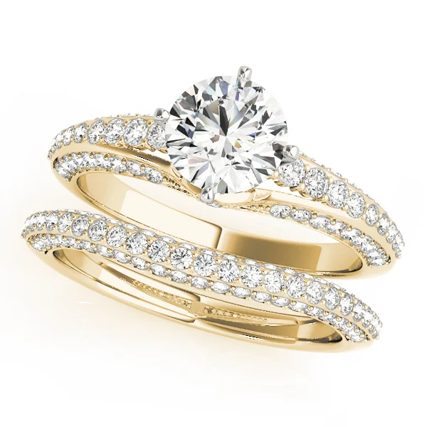 Multirow Pavé Engagement Ring - Image 6