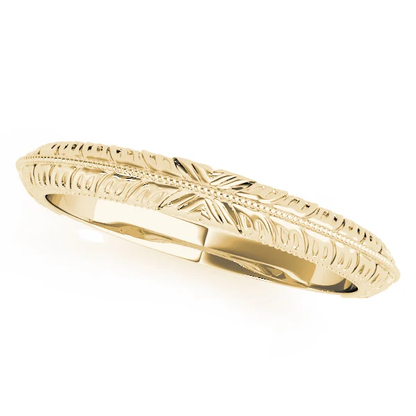 Vintage Filigree Wedding Bands - Image 3