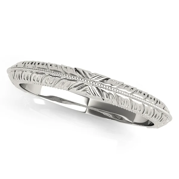 Vintage Filigree Wedding Bands