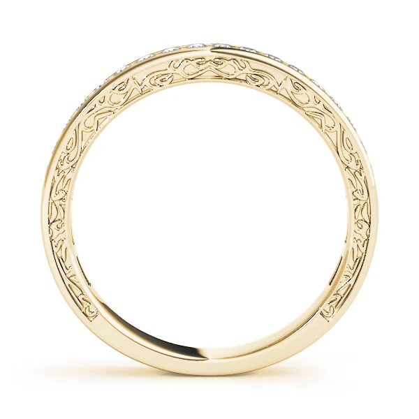 Channel Set Wedding Band - Image 4