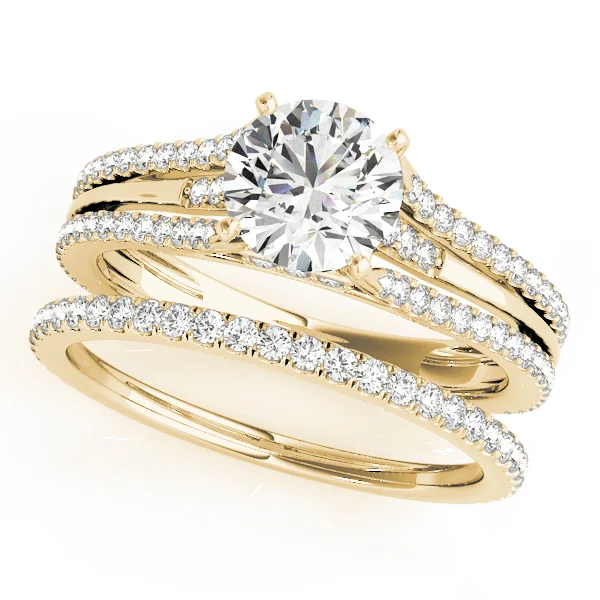 Multirow Hidden Halo Engagement Rings - Image 6