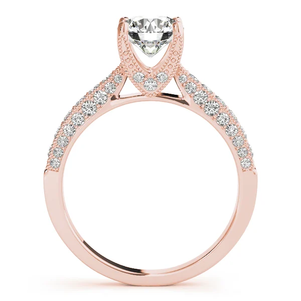 Vintage Inspired Milgrain Engagement Ring - Image 10