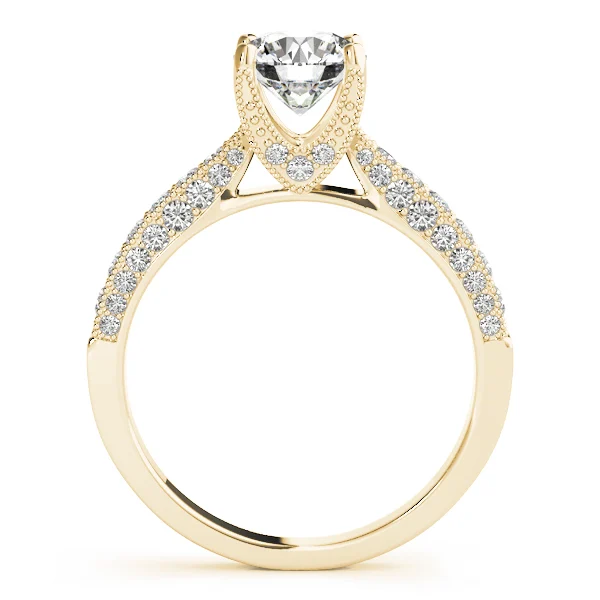 Vintage Inspired Milgrain Engagement Ring - Image 6