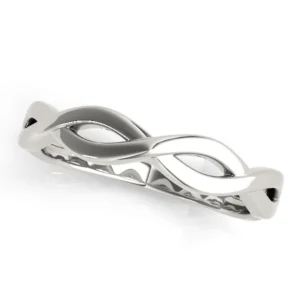 Infinity Twisted Wedding Band