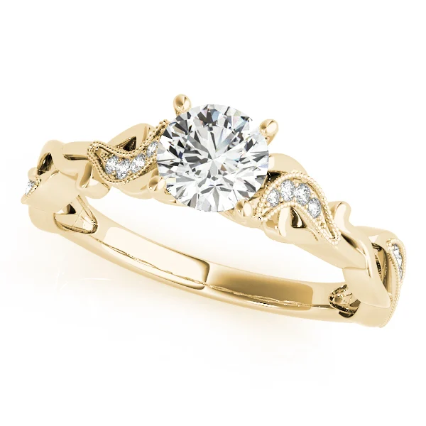 ENGAGEMENT RING WITH TWISTED SHANK - Image 5