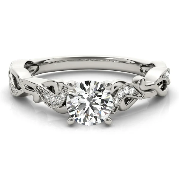 ENGAGEMENT RING WITH TWISTED SHANK - Image 4