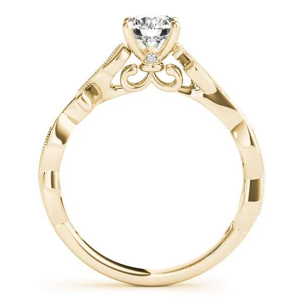 ENGAGEMENT RING WITH TWISTED SHANK - Image 6