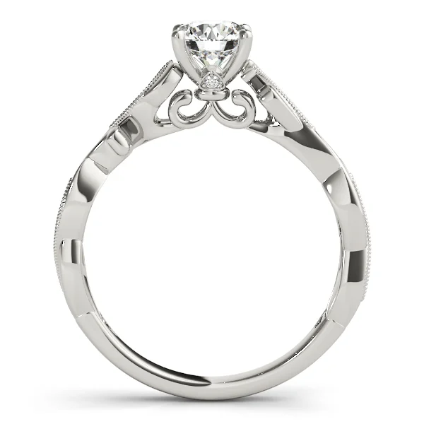 ENGAGEMENT RING WITH TWISTED SHANK - Image 2