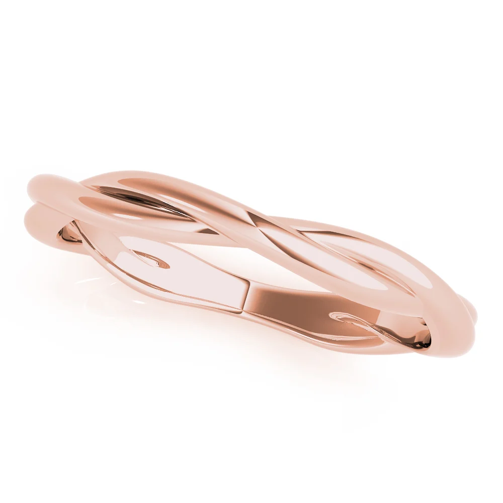 Twisting Wedding Band - Image 5