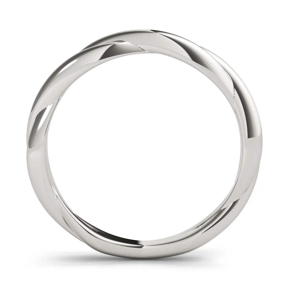 Twisting Wedding Band - Image 2