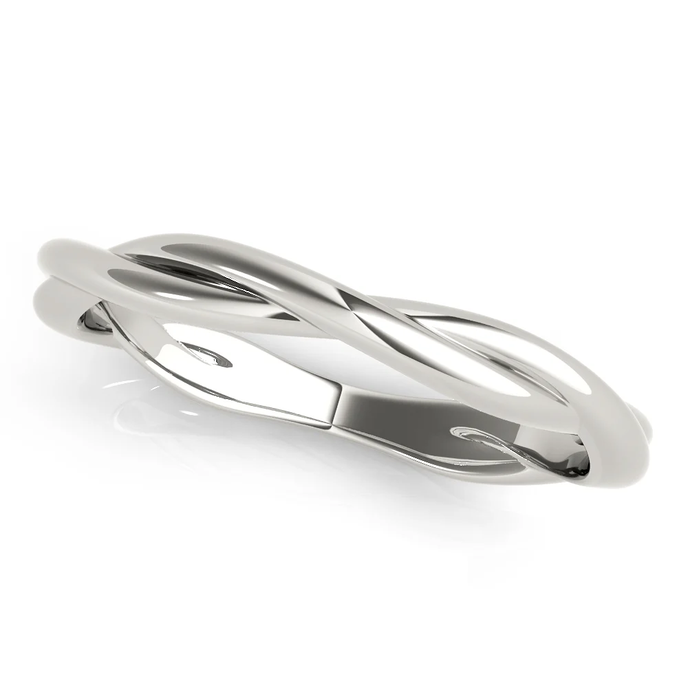 Twisting Wedding Band