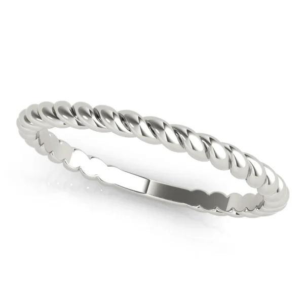 Twisting Wedding Band