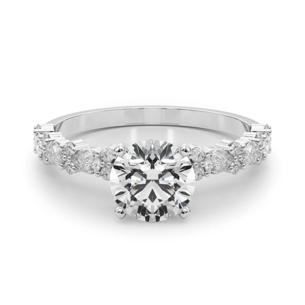 Contemporary Engagement Ring - Image 3