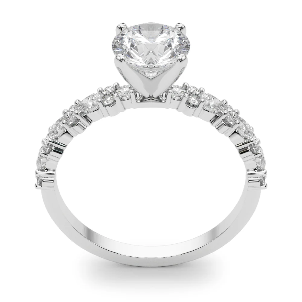 Contemporary Engagement Ring - Image 5
