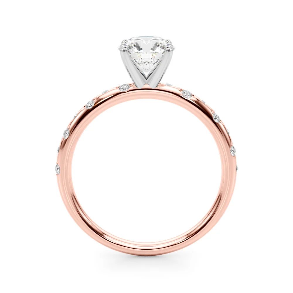Scattered Diamond Engagement Ring - Image 10