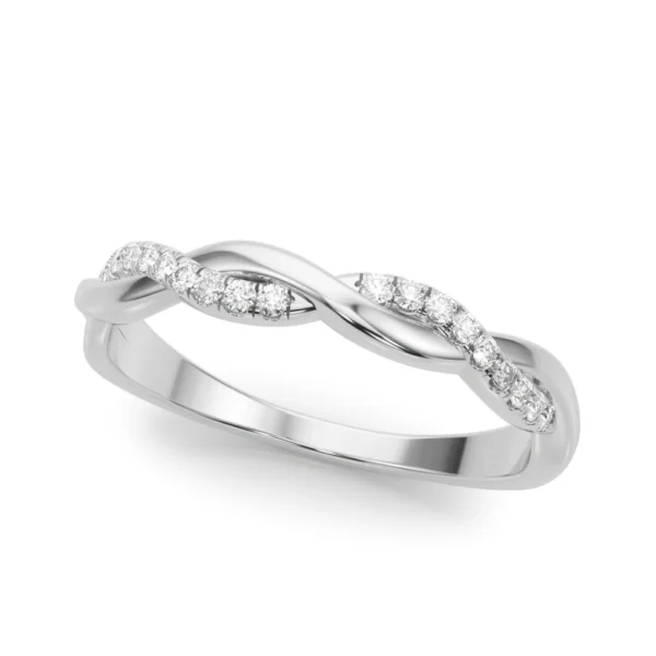 Twisting Wedding Band