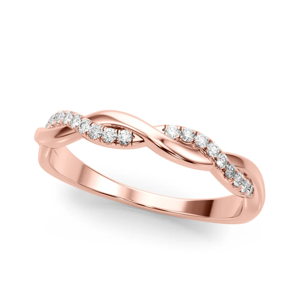 Twisting Wedding Band - Image 5