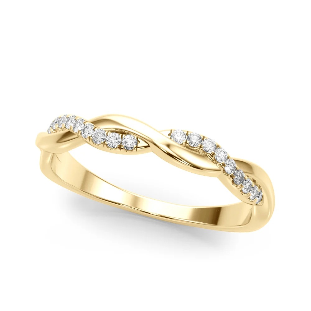 Twisting Wedding Band - Image 3