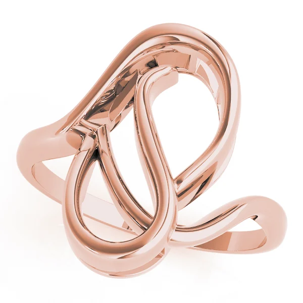 Solitaire Abstract Engagement Rings - Image 9