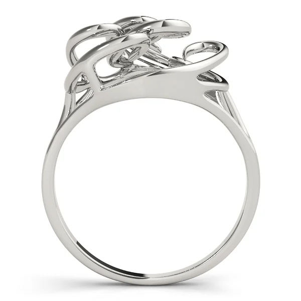 Freeform Solitaire Engagement Ring - Image 2