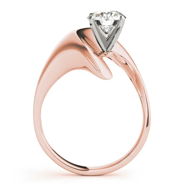 Solitaire Swirl Engagement Rings - Image 10