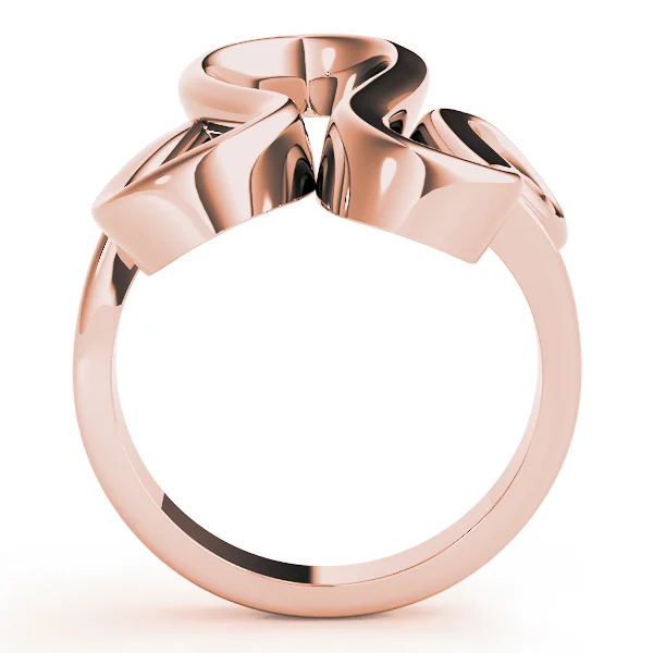 Swirl Freedom Symbol Engagement Rings - Image 10