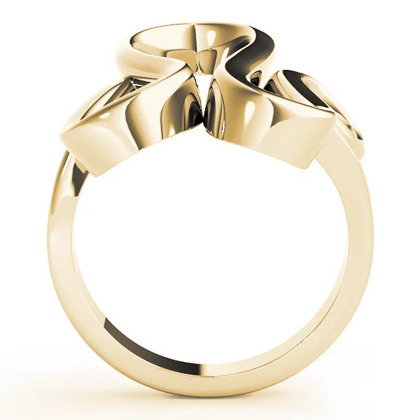 Swirl Freedom Symbol Engagement Rings - Image 6