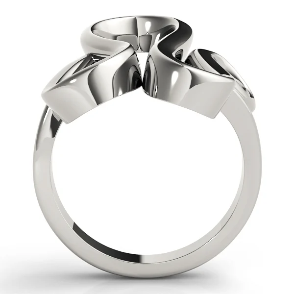 Swirl Freedom Symbol Engagement Rings - Image 2