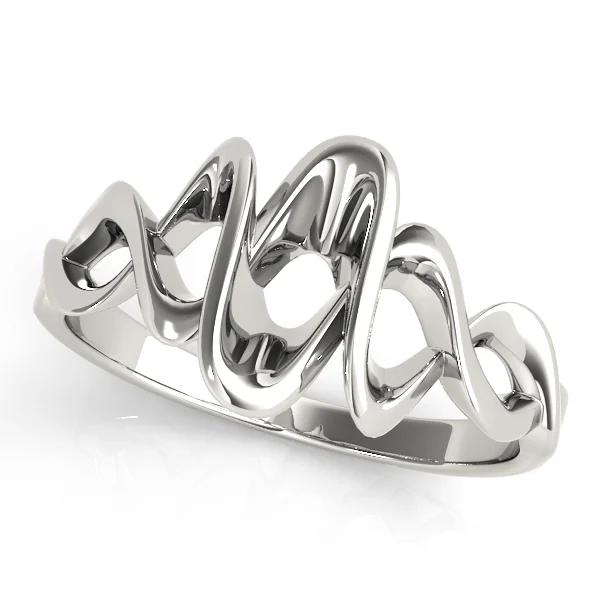 Twisted Shank Solitaire Engagement Ring