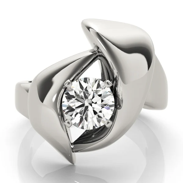 Solitaire Engagement Ring - Image 3