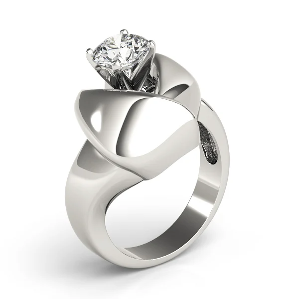 Solitaire Engagement Ring - Image 4