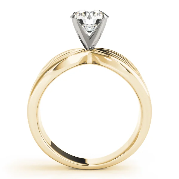 Contemporary Solitaire Engagement Ring - Image 6
